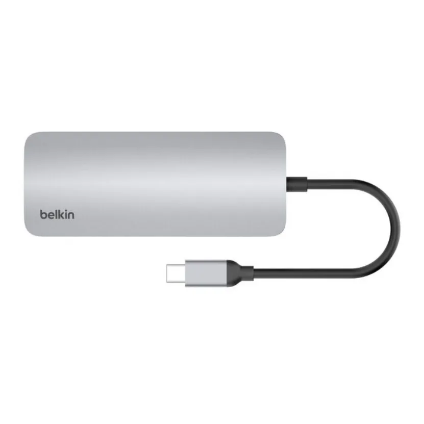 HUB Belkin Usb-c 7-IN-1 Multiport Hub 100w Space Gray — Mallar, Bakı (3)