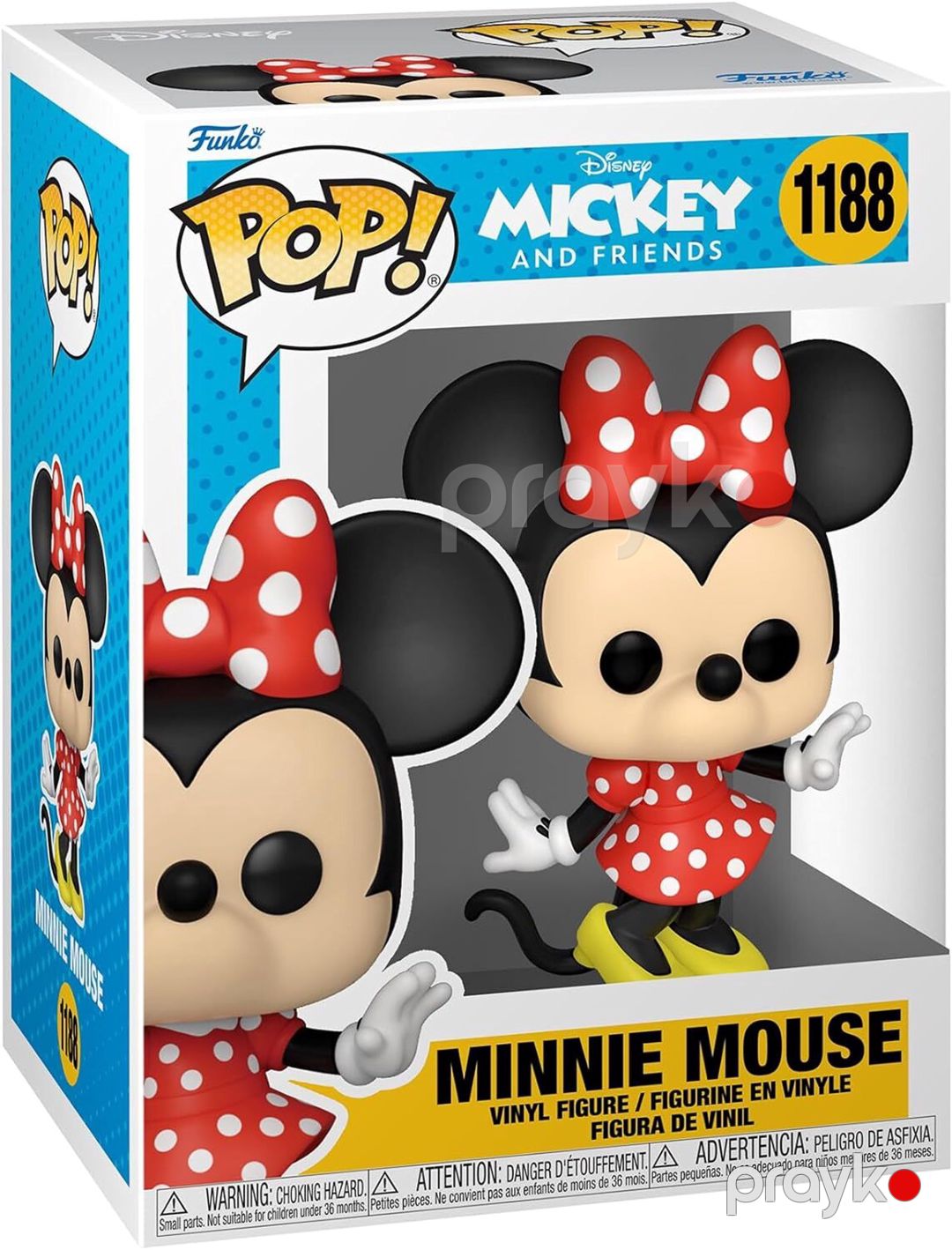 Fiqur Funko POP Disney: Mickey and Friends - Minnie Mouse, vinil, 10 sm, 3+ yaş — Mallar, Bakı (2)