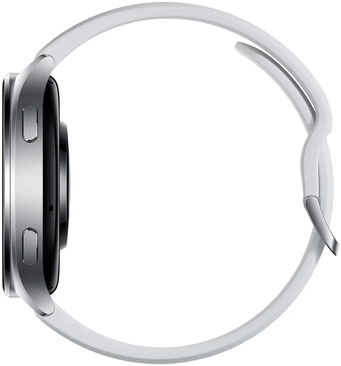 Smart saat Xiaomi Watch 2 Silver Case With Gray TPU Strap — Mallar, Bakı (4)