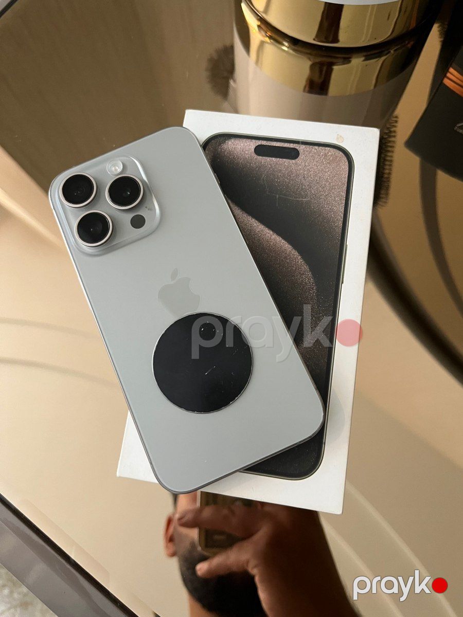 Apple iPhone 15 Pro Natural Titanium 256GB/8GB — Smartfonlar, Bakı (2)