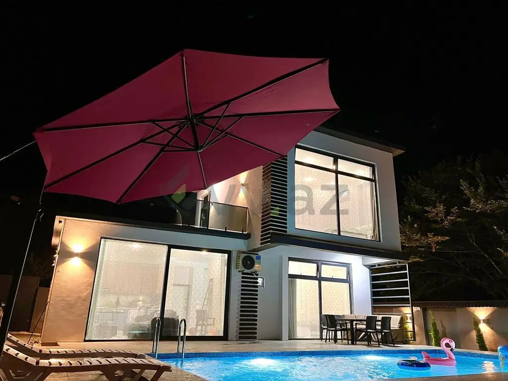 3 otaqlı Həyət evi Kirayə (günlük), Qəbələ — Ev, villa, Qəbələ (4)