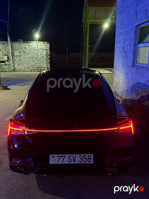 Hyundai Elantra N Line, 1.6 L, 2021 il, 100 000 km — Avtomobillər, Şəki (5)