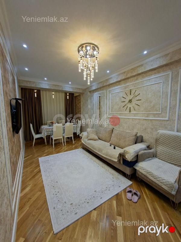 Satılır 3 otaqlı Bina evi menzil (Yeni tikili), 102 m², Xətai rayonu — Mənzil, Bakı (5)