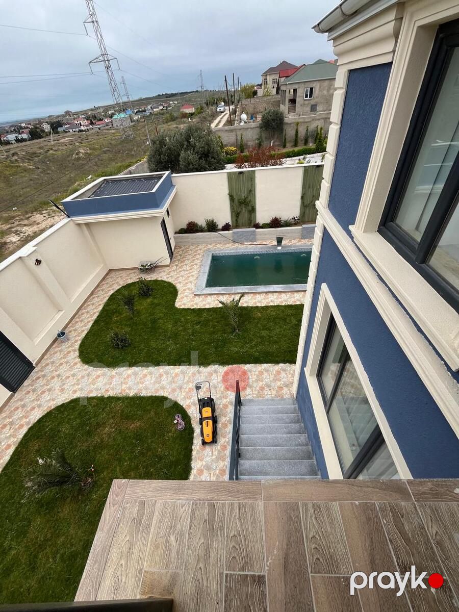 Satılır 6 otaqlı həyət evi/bağ evi 200 m² — Ev, villa, Bakı (3)