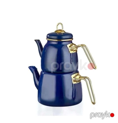 Çaydan dəsti NT020, göy, polad, 1000 ml — Bakı
