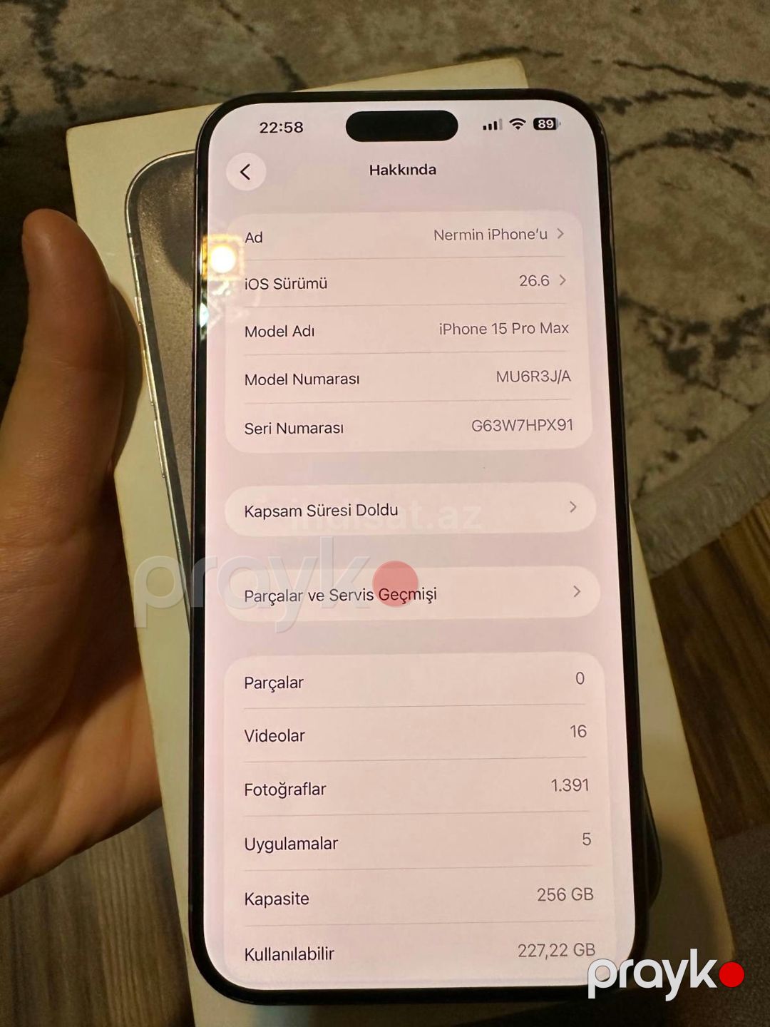 İphone 15 pro max — Apple iPhone, Bakı (4)