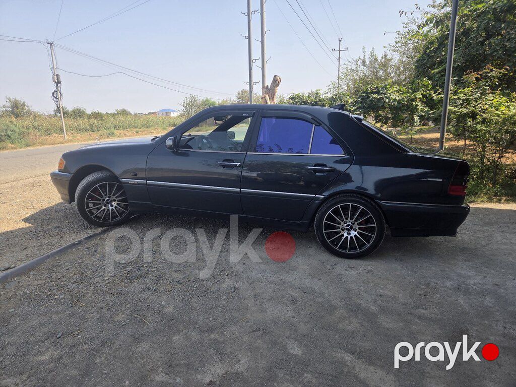 Mercedes C 200, 2.0 L, 1999 il, 190 000 km — Avtomobillər, Biləsuvar (8)
