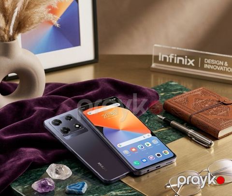 Infinix Note 30, 256 GB, rəng - Boz, Zəmanət — Digah