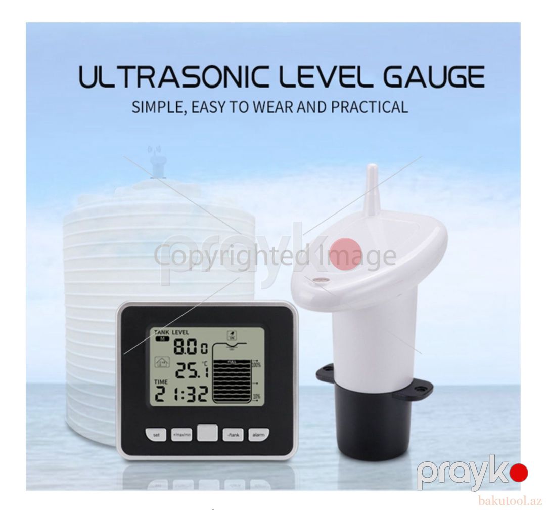Su səviyyəsini ölçən cihaz ultrasəsli TS FT-002, BT — Biznes və avadanlıq, Bakı (2)