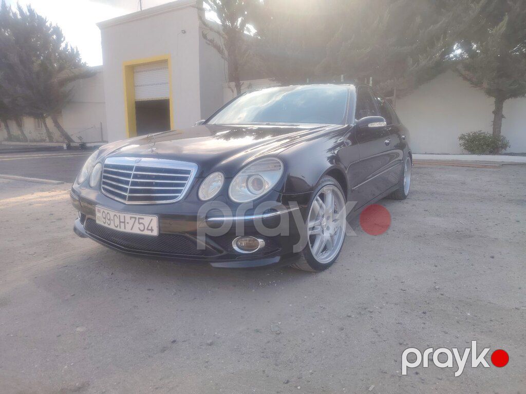 Mercedes E 320, 3.2 L, 2002 il, 335 000 km — Avtomobillər, Bakı (7)