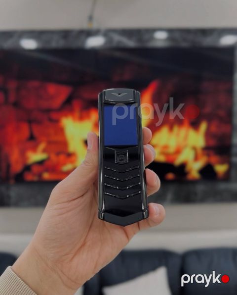 Vertu Signature S Design Pure Black 4GB — Bakı