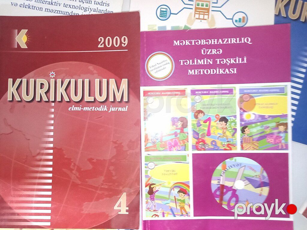 Müəllimlər üçün kurikulum vəsaitləri — Kitablar və jurnallar, Bakı (2)