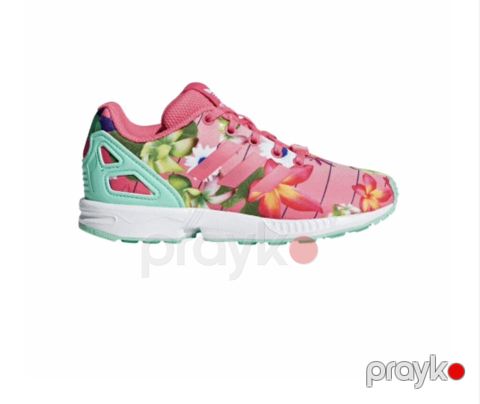 Adidas Originals ZX Flux Floral qadın/kids idman krossovkası Olcu 26 — Bakı
