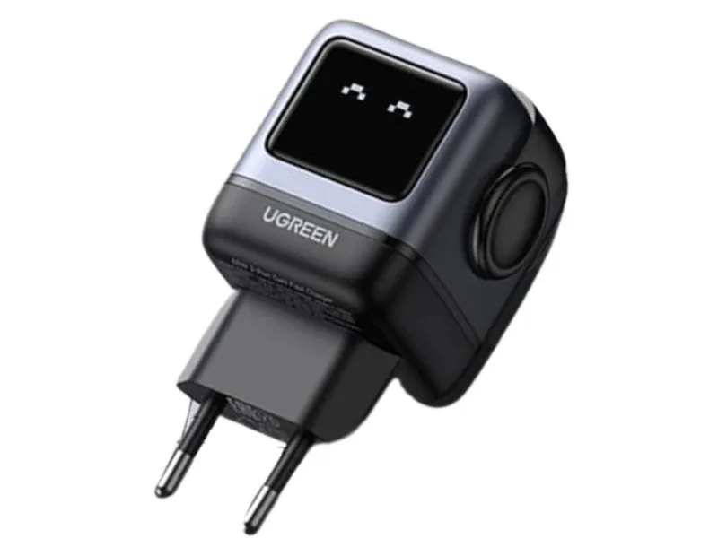 Enerji toplama cihazı Ugreen Uno RG 65W 3-Port GaN Fast Charger EU — Mallar, Bakı (5)