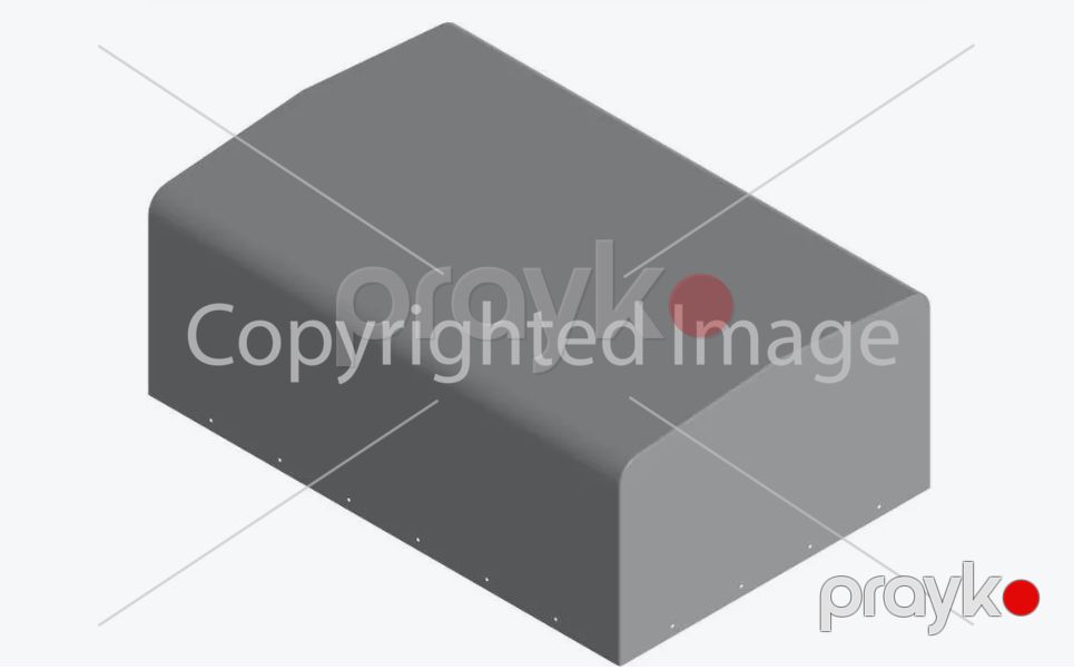 Tent çərçivə ilə avtoqoşqu üçün ŞS 005A, (HxU) 600x1222 mm — Qoşqular, Bakı (2)