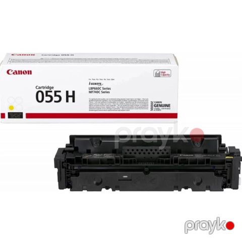 Canon CRG 055 H Y – Sarı Toner Kartric (Yüksək Tutumlu) — Bakı