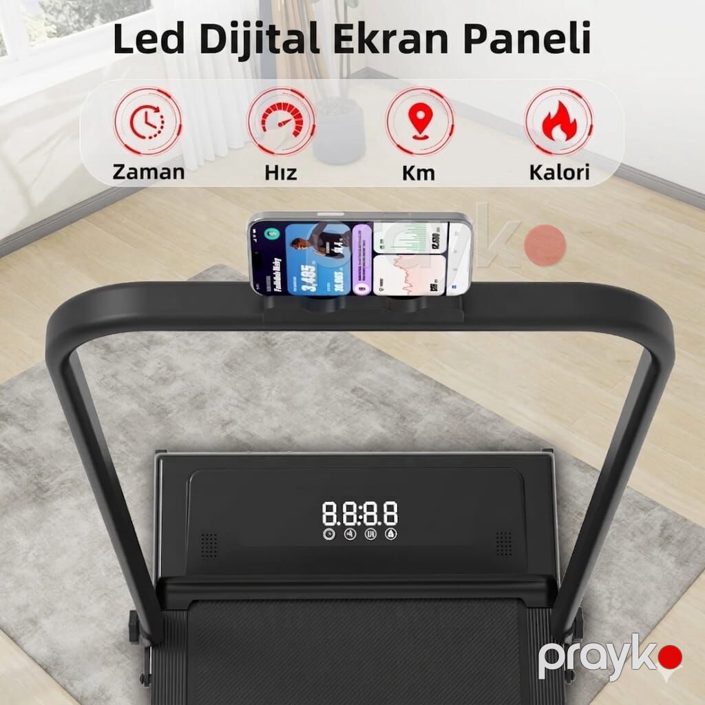 Ev Tipi Qaçış Trenajoru Xüsusiyyətlər: - Geniş qaçış bandı: 1050 — Koşu simulyatorları, Bakı (3)