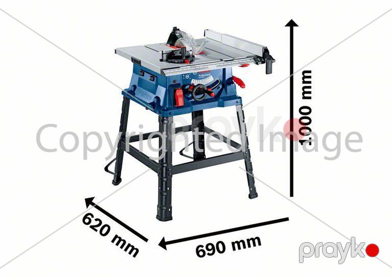 Masaüstü mişar Bosch GTS 254 0601B45000 — Təmir və inşaat, Bakı (3)