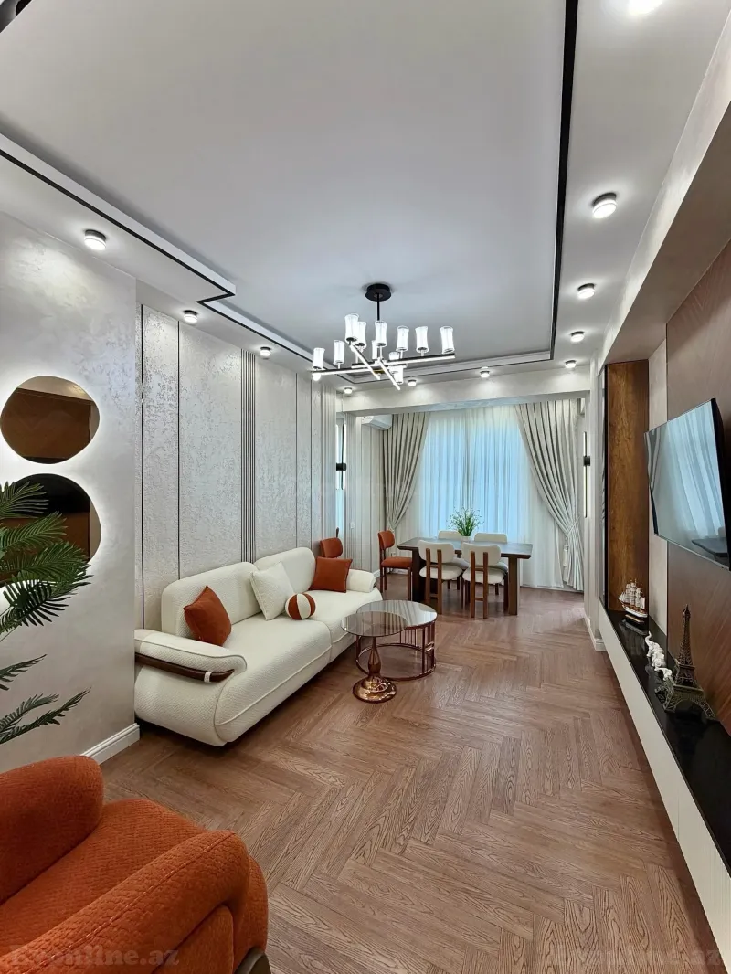 Satılır 3 otaqlı Mənzil Yeni tikili 101 m² Bakı, Nərimanov r — Bakı