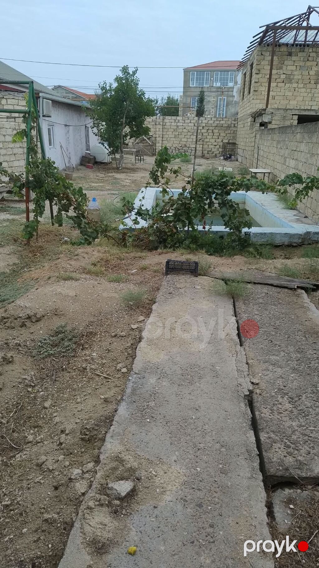 Bir otaqlı kiçik həyət evi - Plan: 1 geniş otaq, dəhliz, mətbəx üçün — Ev, villa, Bakı (10)