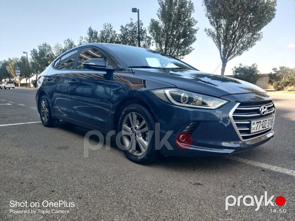 Hyundai Avante, 1.6 L, 2016 il, 113 000 km — Avtomobillər, Bakı (4)