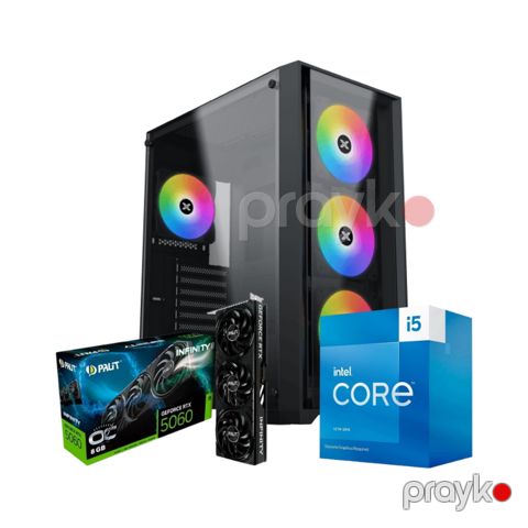 BlackCore Gaming Pc – Intel Core i5-13400F, RTX 5060(CUSTOM-PC-022) — Bakı