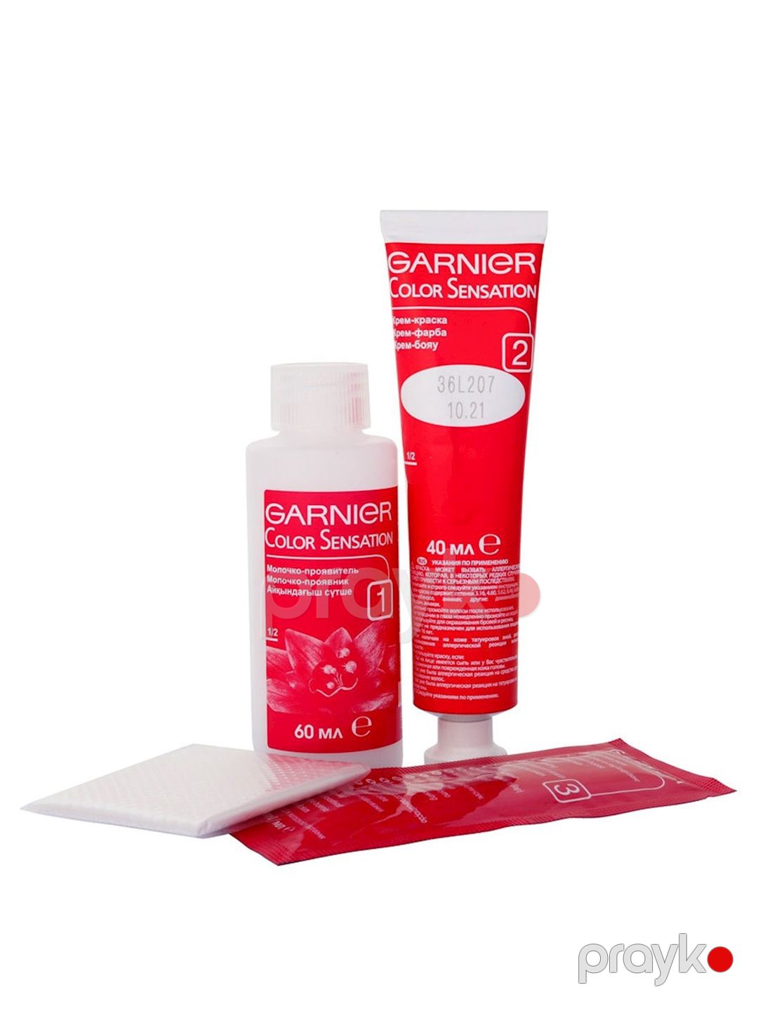 Saç üçün qalıcı krem-boya Garnier Color Sensation Dəbdəbəli rəng 2.0 Qara brilliant — Mallar, Bakı (3)