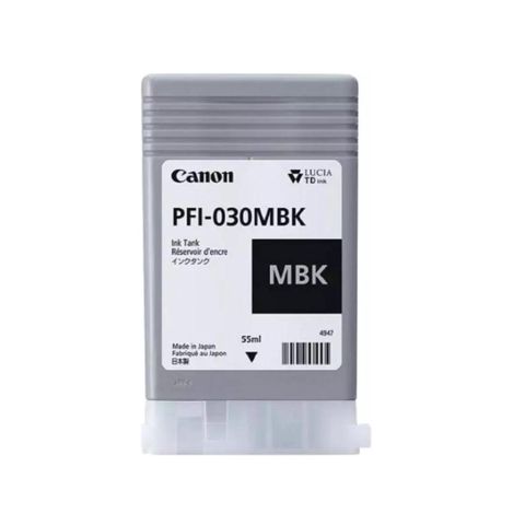 Canon PFI-030 MBK 3488C001AA Matte Black Original Pigment Mürəkkəb Konteyneri 55 ml — Bakı