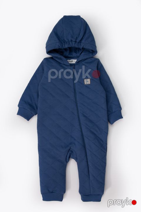 Kombinezon Bebetto K5601, göy, pambıq, 9-12 ay — Bakı
