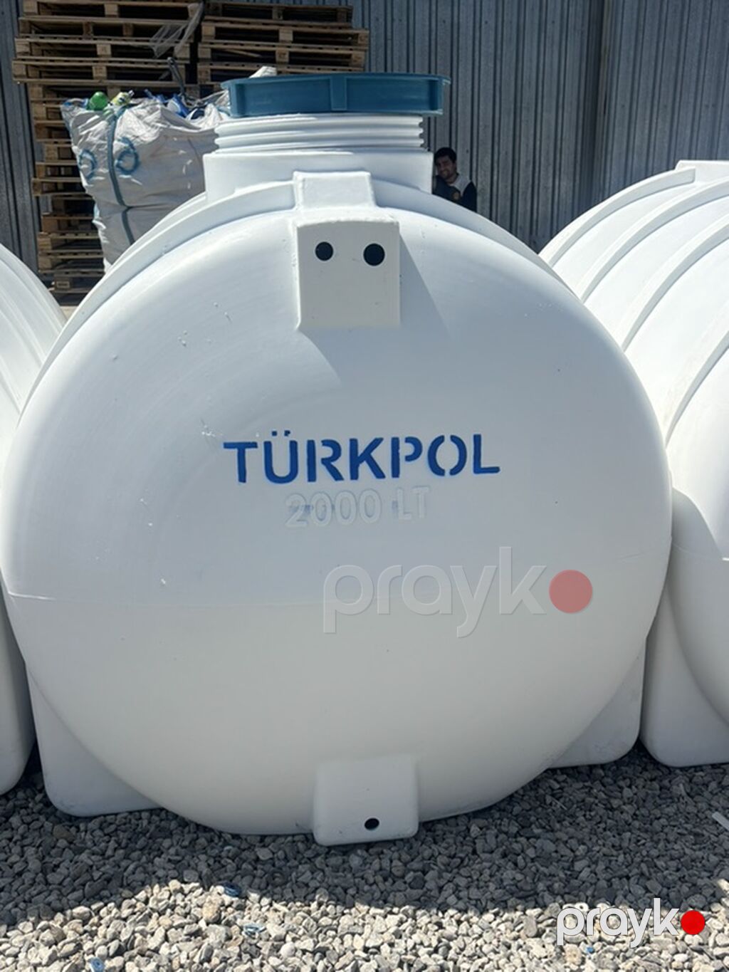 Bak, Plastik, 3000 l l, Yeni, Pulsuz çatdırılma — Su çənləri, kanisterləri, bochkalar, Novxanı (4)