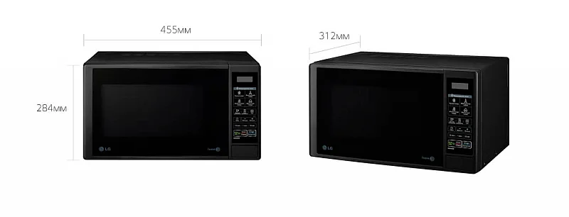 Mikrodalğalı Soba LG MS2042DB.BBKQCIS — Mikrodalğalı sobalar, Bakı (5)