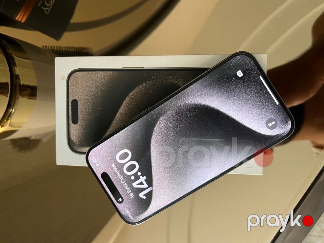 Apple iPhone 15 Pro Natural Titanium 256GB/8GB — Smartfonlar, Bakı (6)