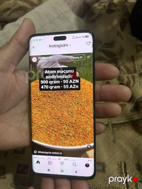 Xiaomi 12 Lite, 128 GB, rəng - Qara, Qırıq — Xırdalan