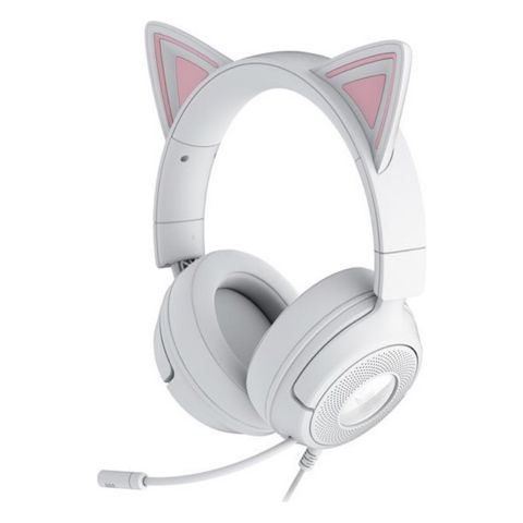 Razer Headset Kraken Kitty V3 X, mini-jack, 1.3m, white (RZ04-05350300-R3M1) — Bakı