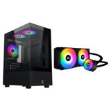 Xigmatek Kombo – Endorphin M II 3F Case + Xigmatek Liquid Killer X 240 CPU Liquid Cooler (XIG-CC-109) — Pctech — Комплектующие