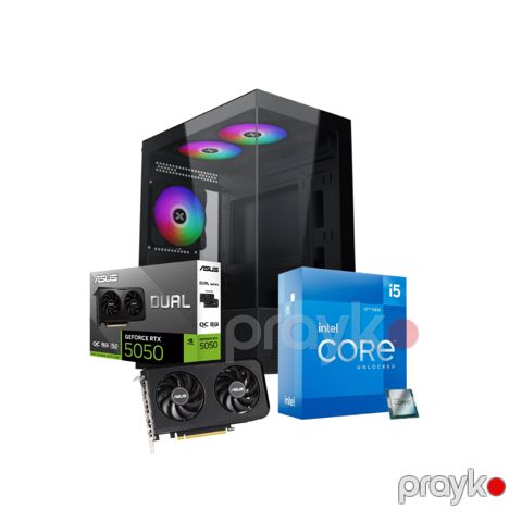 Hyperion Prime Gaming PC – RTX 5050, İ5-12400 (CUSTOM-PC-102) — Bakı