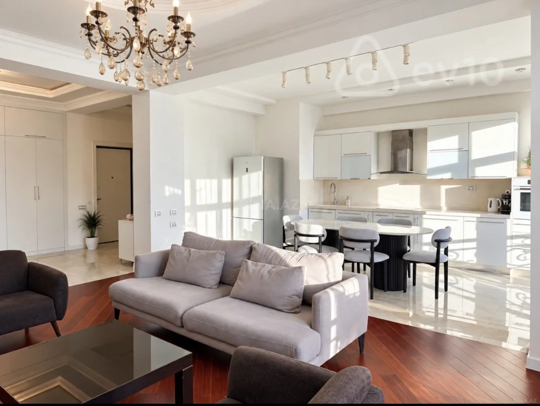 4 otaqlı mənzil, 141 m², Bakı, Xəqani Rüstəmov küçəsi — Mənzil, Bakı (6)