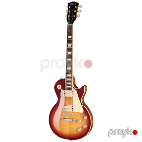 Gibson Les Paul Standard 60s Double Trouble – Elektrik Gitara, Vintage Bourbon Burst — Bakı