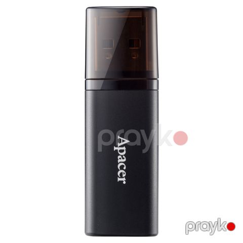 Flash Drive Apacer AH25B / 32GB / USB 3.2 Gen 1 / +Cap / Black (AP32GAH25BB-1) — Bakı