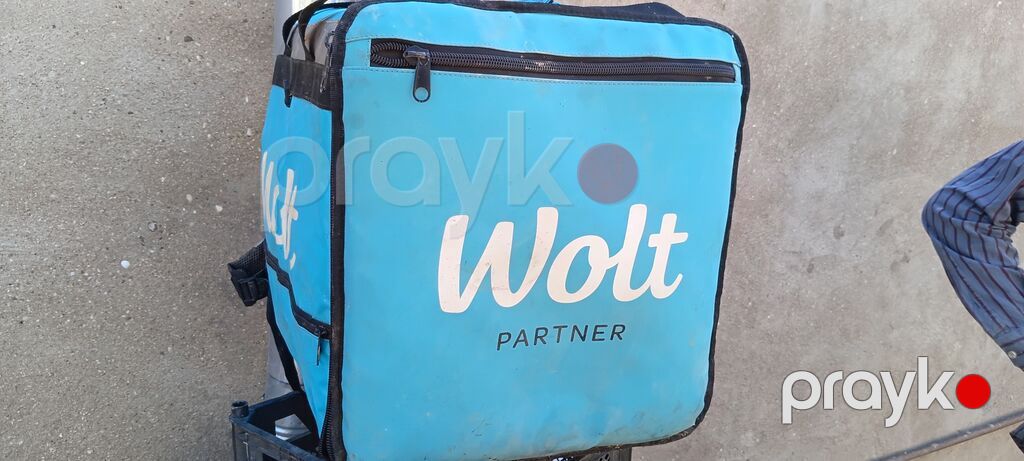 Wolt kuryer çantası – izotermik çatdırılma çantası - Brend: Wolt — Digər, Qobu (2)
