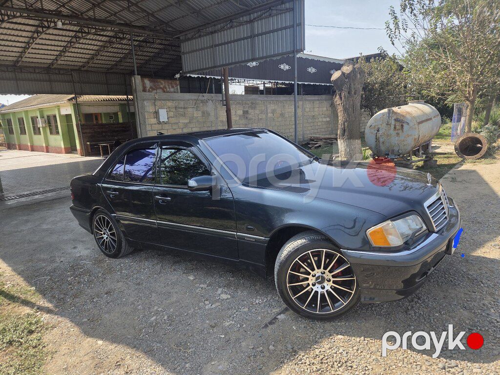 Mercedes C 200, 2.0 L, 1999 il, 190 000 km — Avtomobillər, Biləsuvar (5)