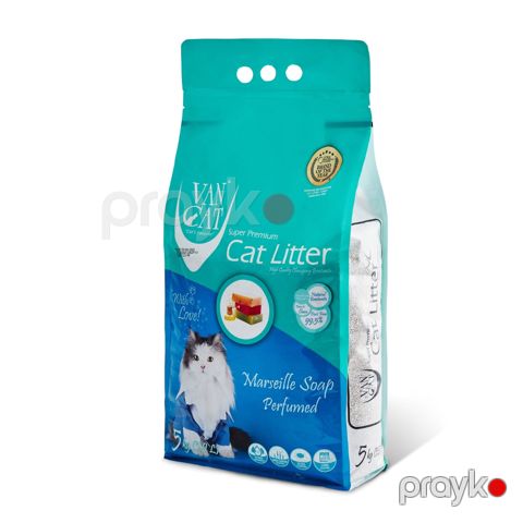 Hopdurucu doldurucu VanCat Marseille Soap Parfumed, pişiklər üçün, 5 kq — Bakı
