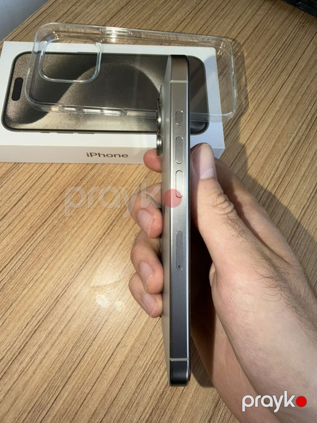 IPhone 15 Pro, 256 GB, Gümüşü, Face ID — Apple iPhone, Bakı (2)