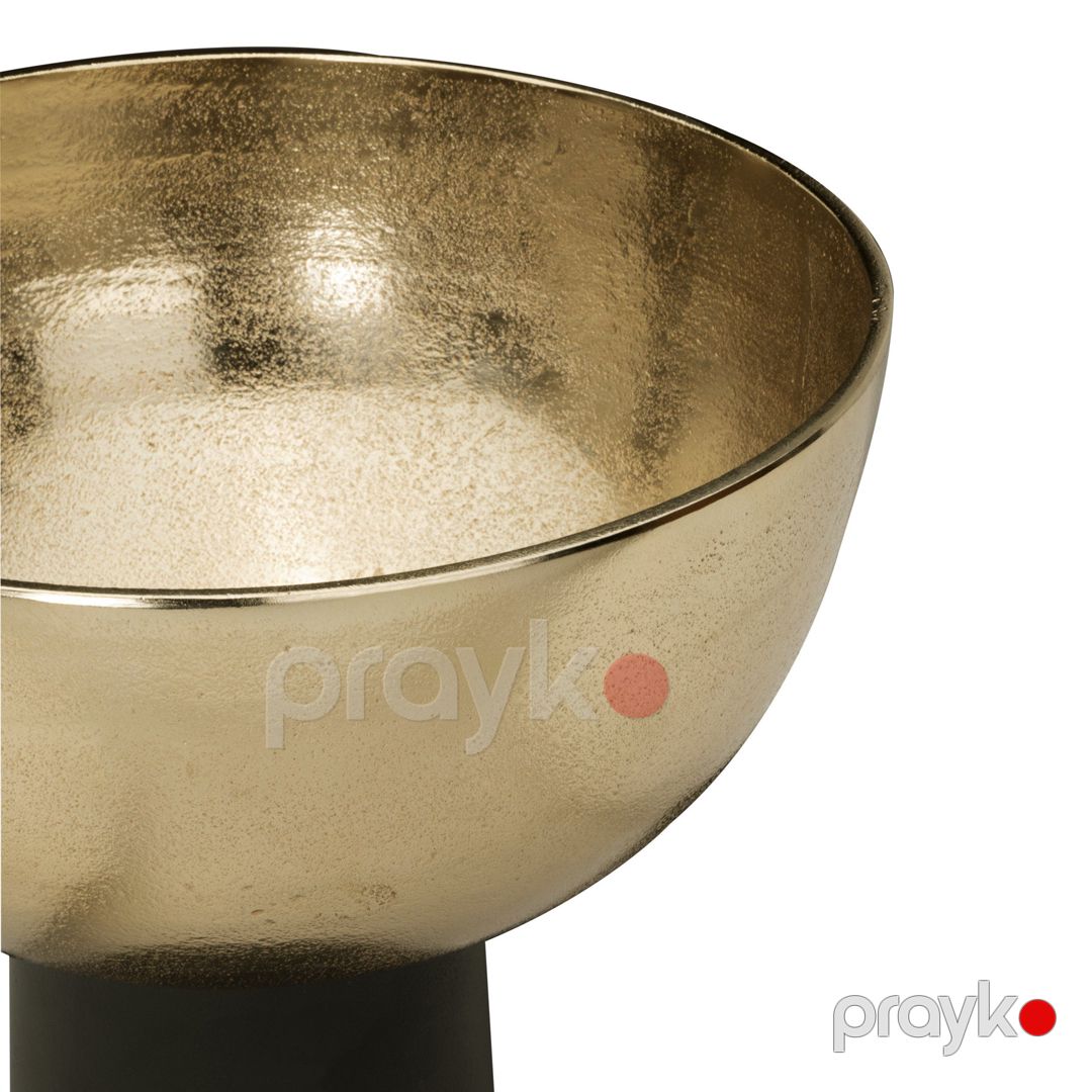 Dekorativ qab Eglo Victoriaville 427272, polad, qara/qızılı, 32x28.5 sm — Mallar, Bakı (2)