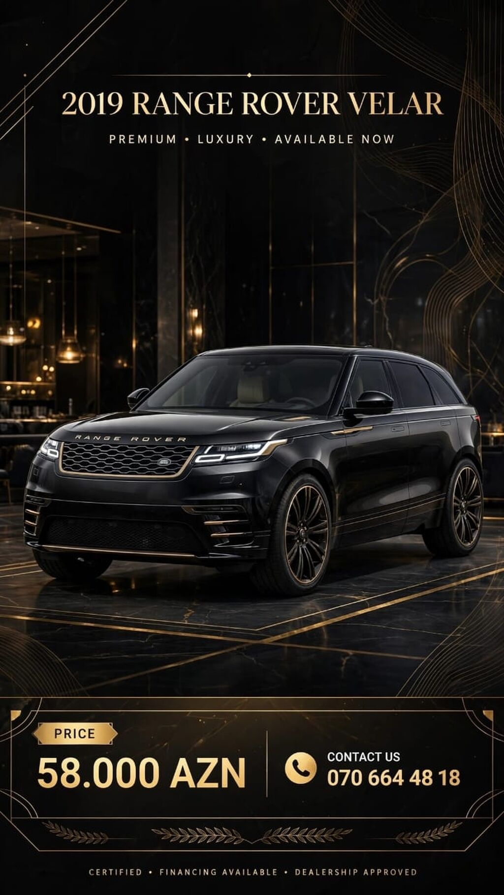 Land Rover Range Rover: 2 l 2019 il 86000 km Ofrouder/SUV — Avtomobillər, Bakı
