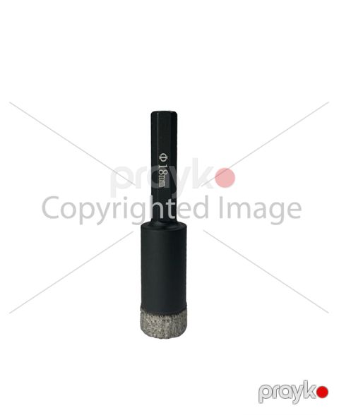 Almaz buruğu Hex shank 18 mm — Bakı