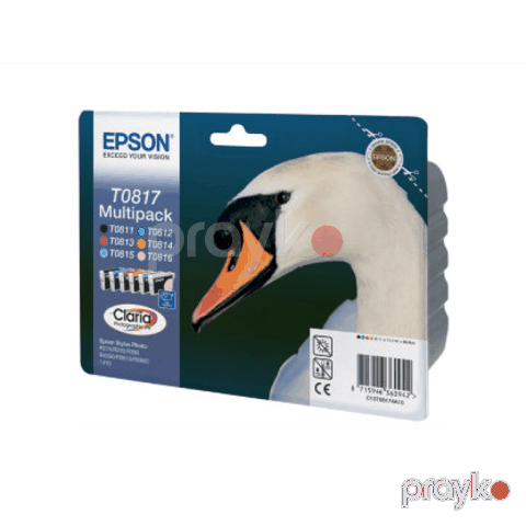 Epson T0807 C13T08074011 Claria Photographic 6 Rəngli Original Kartric — Bakı