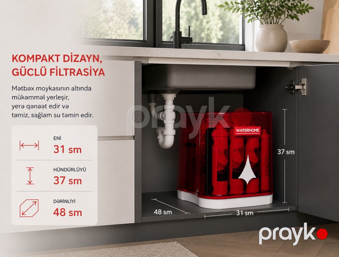 Su filteri "Waterhome" — Ev texnikası, Bakı (2)