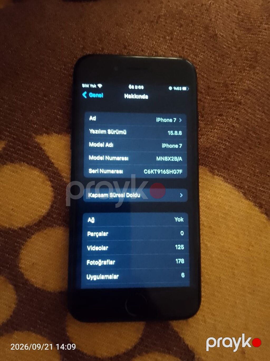 IPhone 7, Qara, Barmaq izi — Apple iPhone, Digah (3)