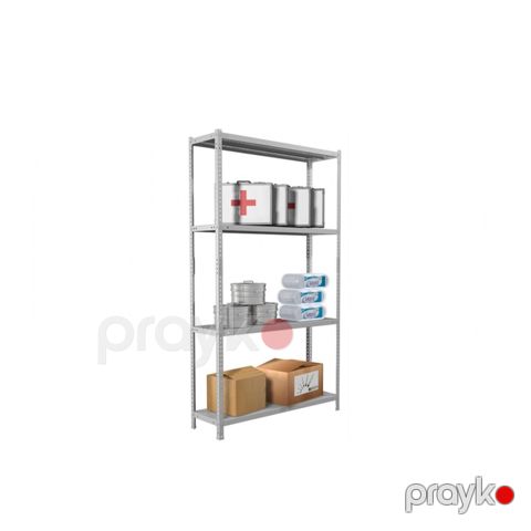 Stellaj MS Strong 160/100x60/4 – Metal Rəf Sistemi — Bakı